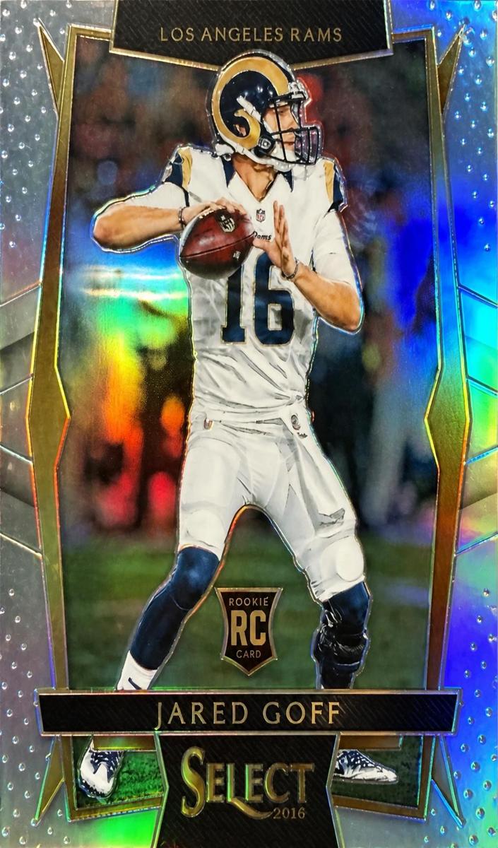 2016 Panini Select Football Silver Jared Goff #63 PSA 9