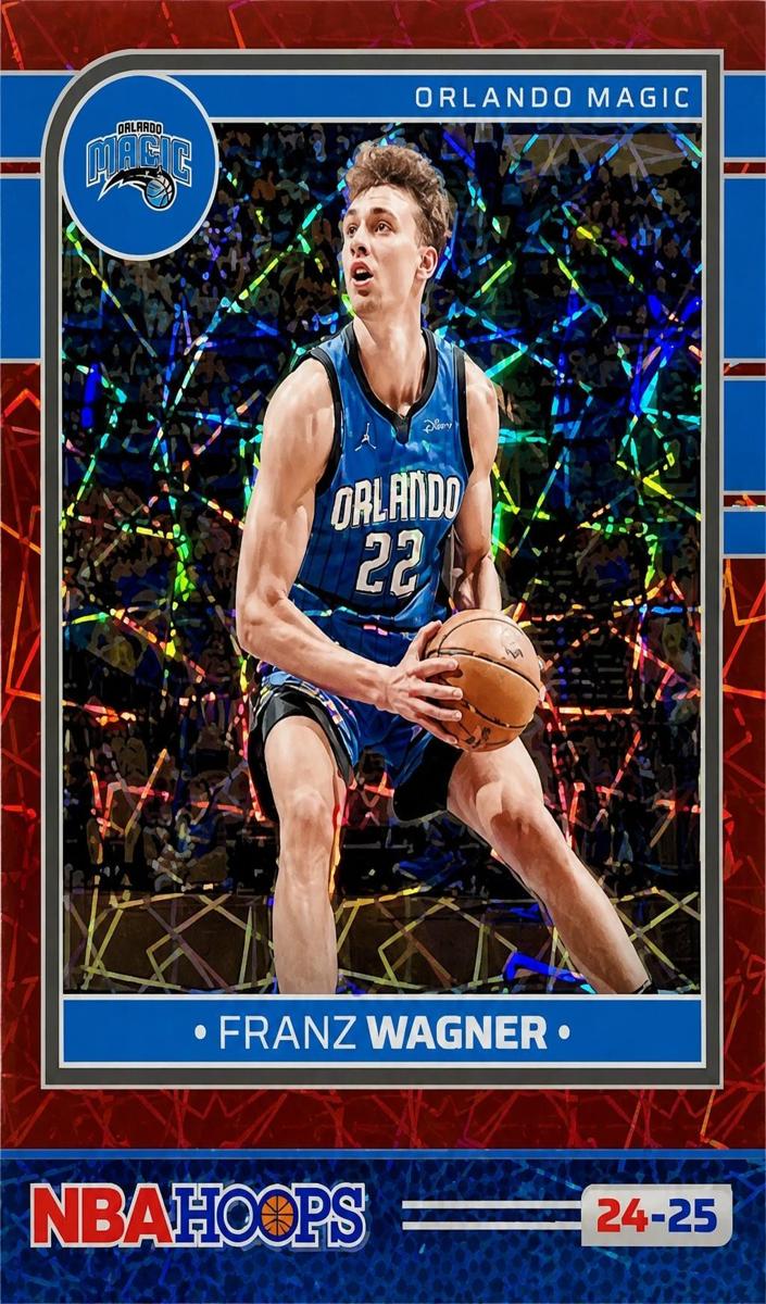 2024 Panini Hoops Basketball Premium Red Lazer Franz Wagner #94