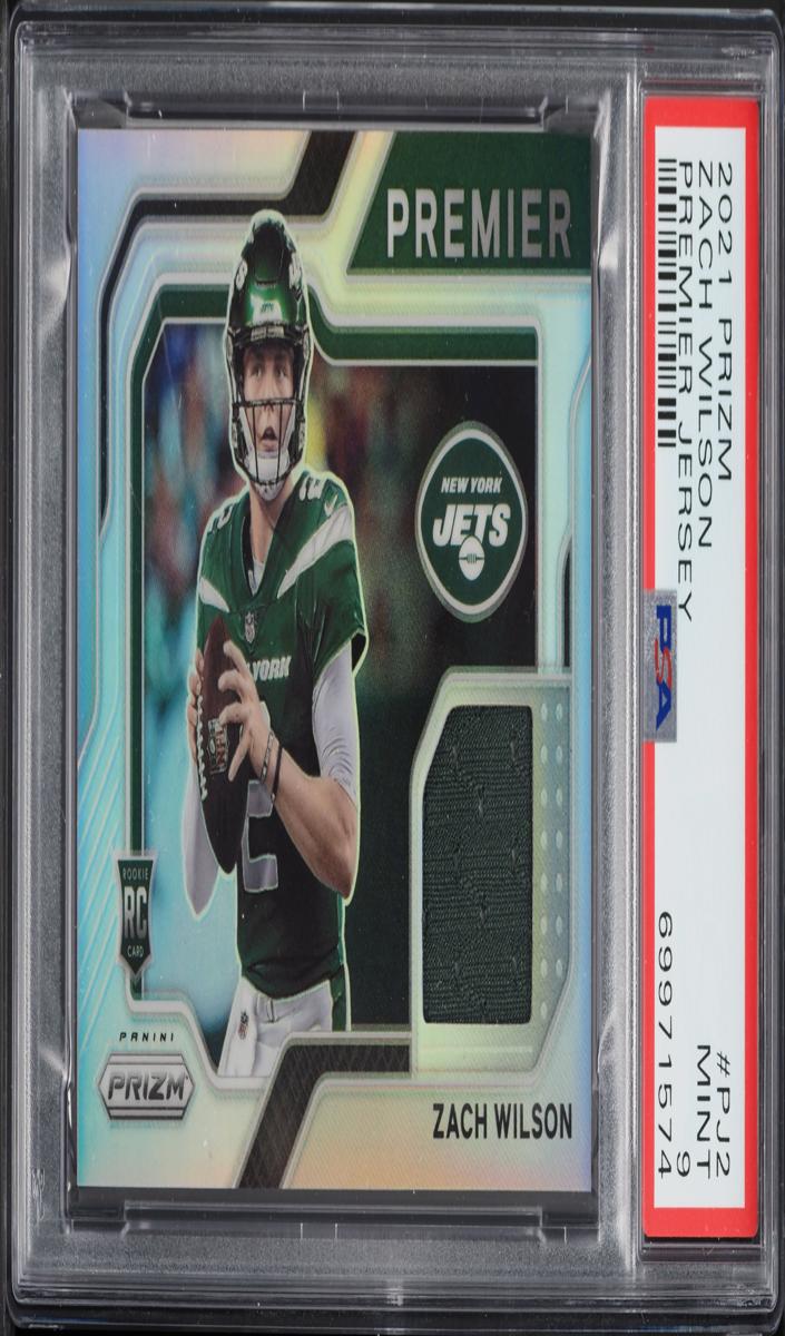 2021 Panini Prizm Football Zach Wilson #PJ-2