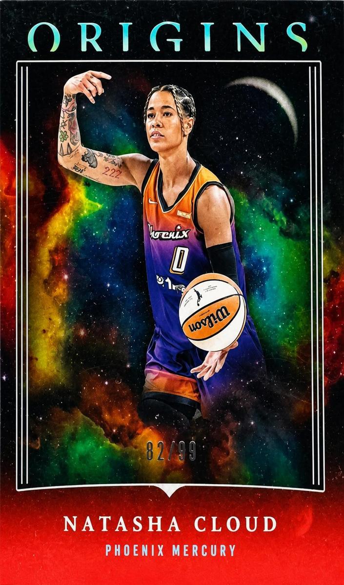 2024 Panini Origins WNBA Basketball Red Natasha Cloud #50 PSA 9