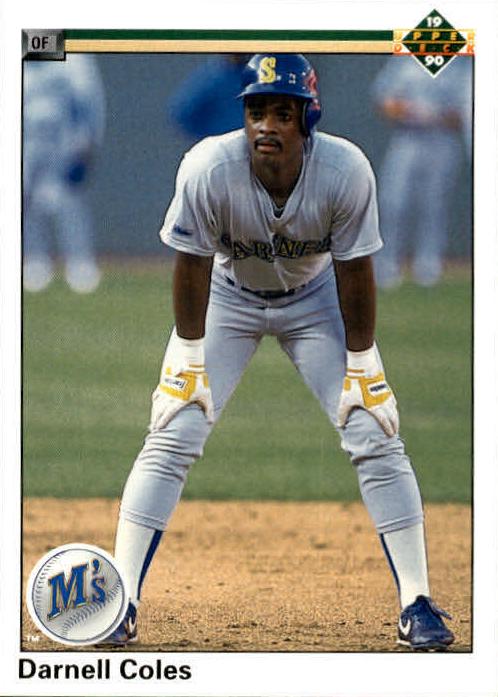 1990 Upper Deck Baseball Darnell Coles #311