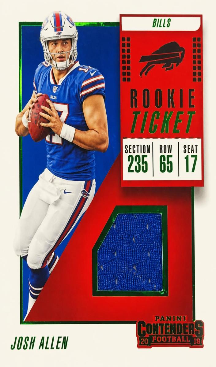 2018 Panini Contenders Football Josh Allen #RTS-5