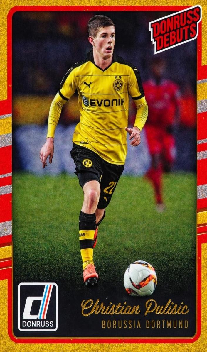 2016 Panini Donruss Soccer Gold Christian Pulisic #224