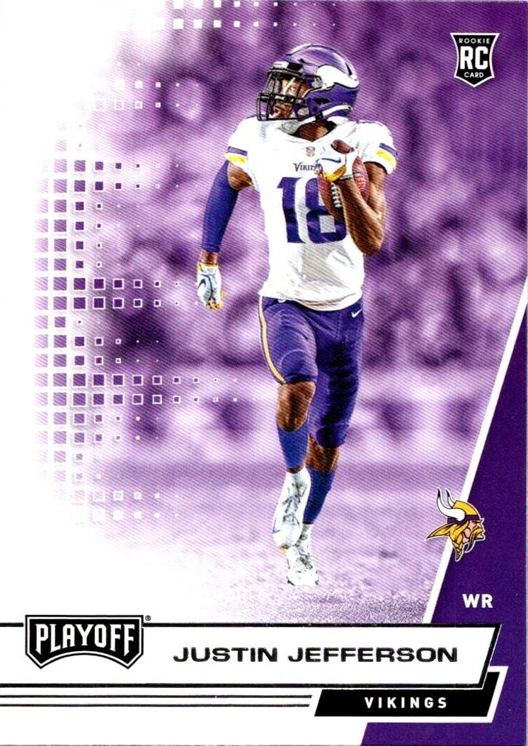 2020 Panini Playoff Football Justin Jefferson #213