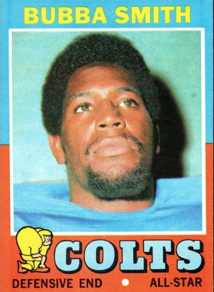 1971 Topps Football Bubba Smith #53