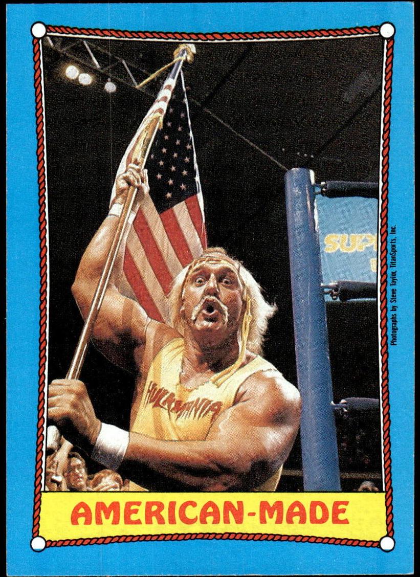 1987 Topps WWF Wrestling Hulk Hogan #35