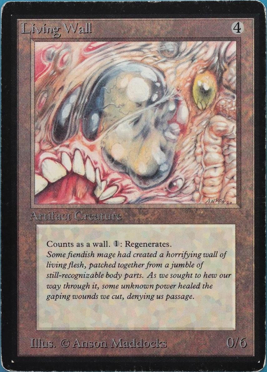 1993 Magic The Gathering Beta Living Artifact #NNO
