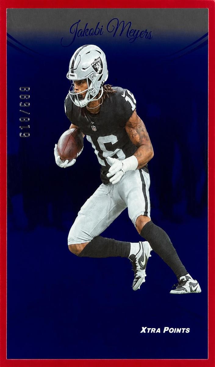 2024 Panini Prestige Football Blue Xtra Points Jakobi Meyers #157