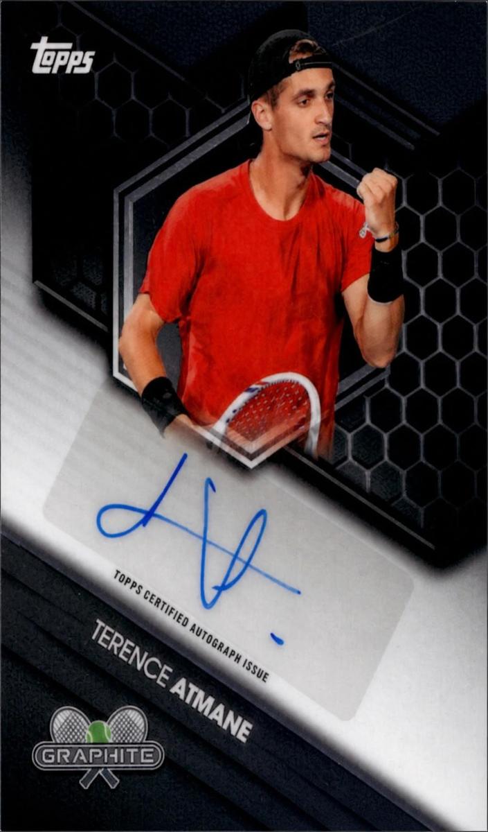 2026 Topps Graphite Tennis Terence Atmane #GRS-TAE