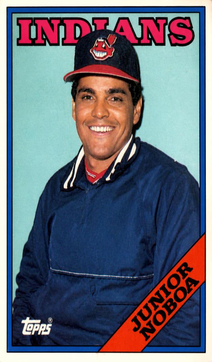1988 Topps Baseball Junior Noboa #503