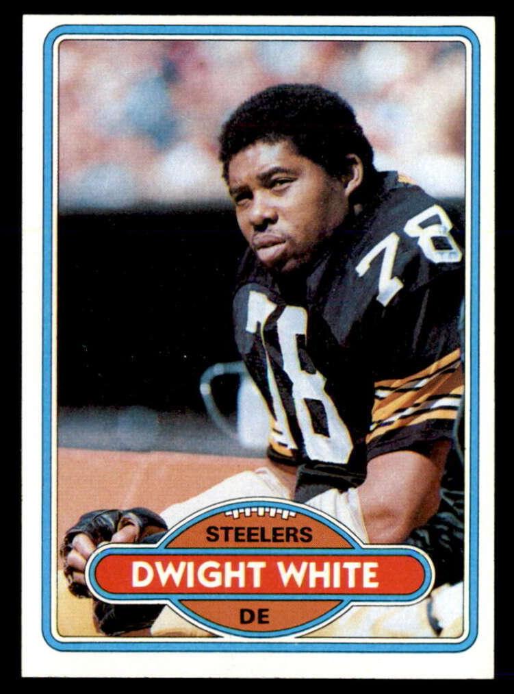 1980 Topps Football Dwight White #495 PSA 7.5