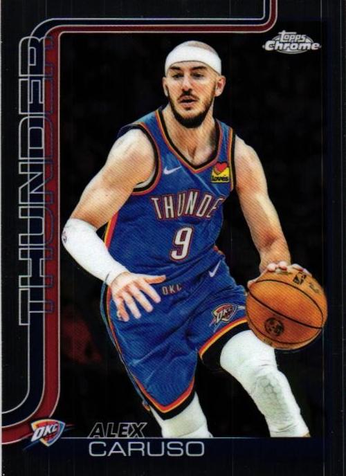 2025 Topps Chrome Basketball Alex Caruso #170
