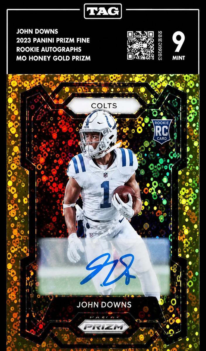 2023 Panini Prizm Football No Huddle Gold Josh Downs #345