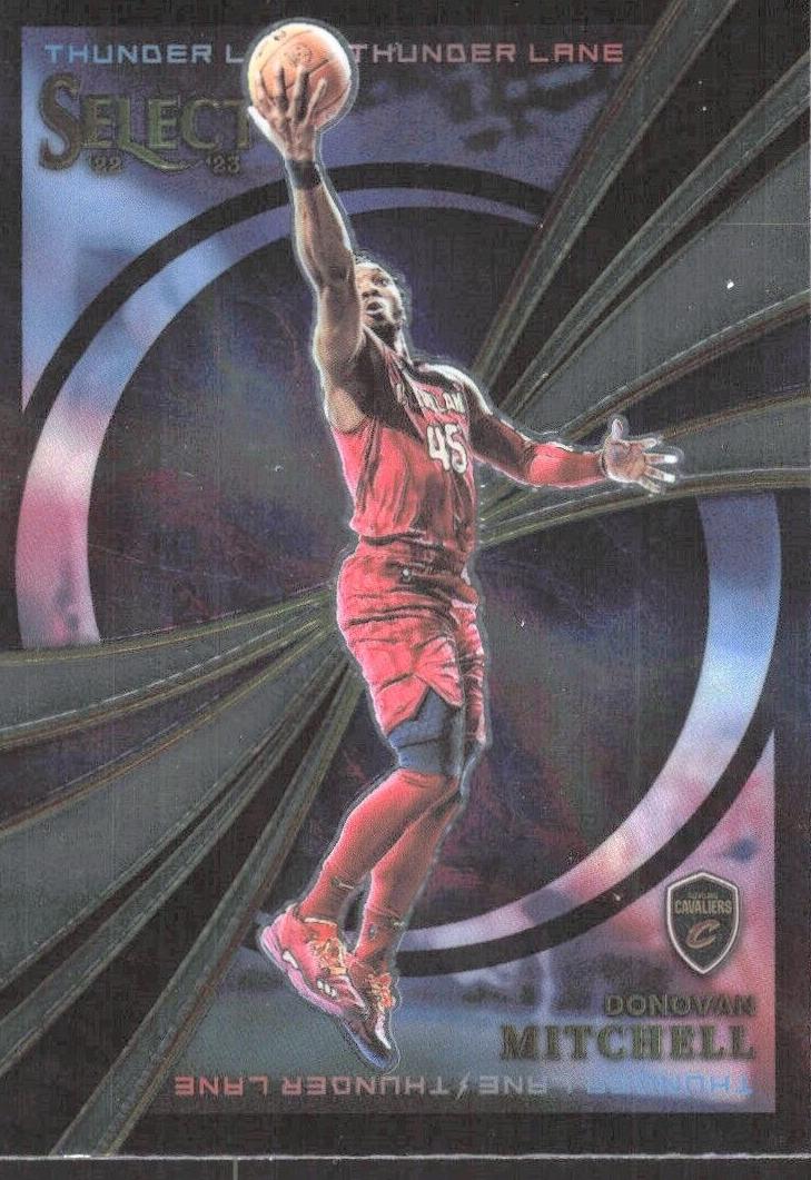 2022 Panini Select Basketball Donovan Mitchell #8