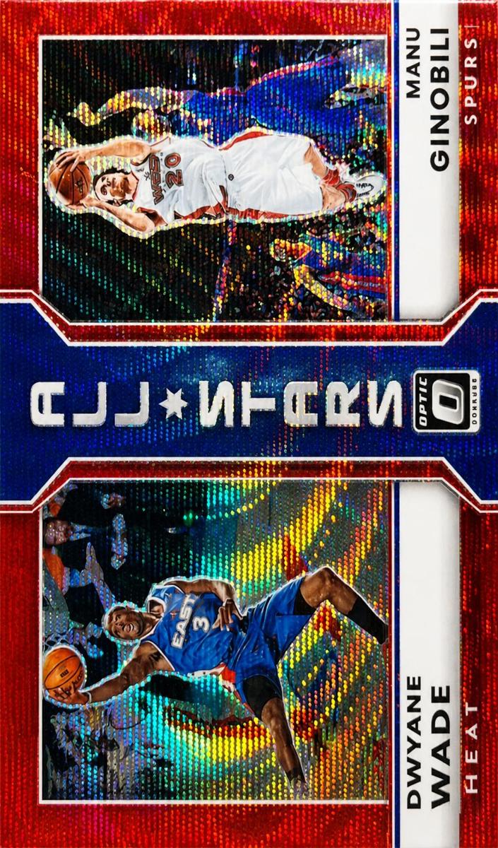 2022 Donruss Optic Basketball Red Wave Manu Ginobili #18