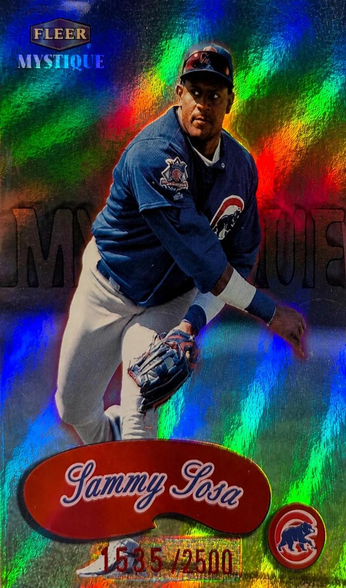 1999 Fleer Mystique Baseball Sammy Sosa #153 BGS 8.5
