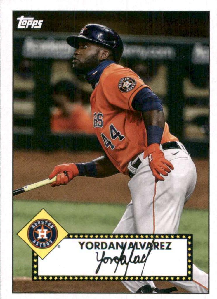 2021 Topps Baseball Yordan Alvarez #T52-3