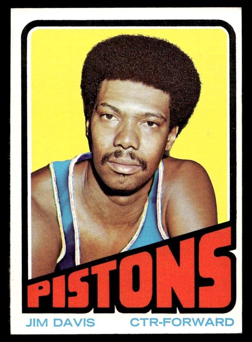 1972 Topps Basketball Jim Davis #51 PSA 10