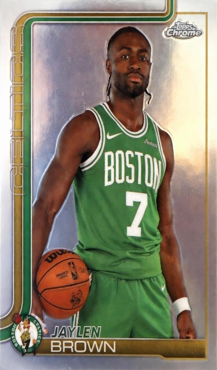 2025 Topps Chrome Basketball Jaylen Brown #51