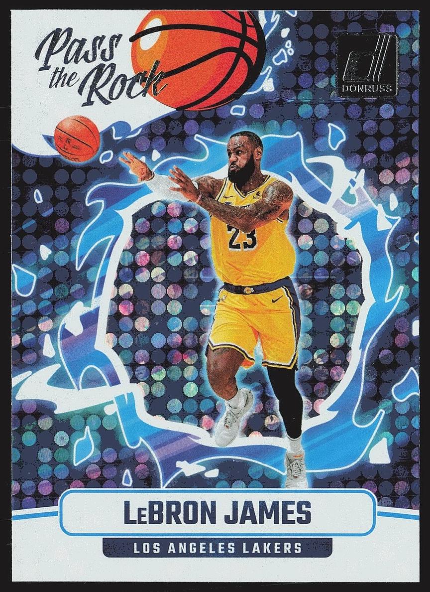 2024 Panini Donruss Basketball Disco LeBron James #4 PSA 9
