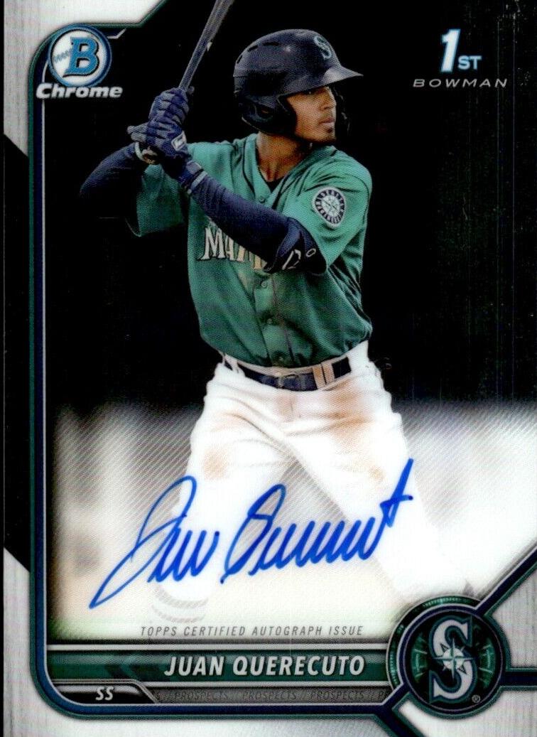 2022 Bowman Chrome Prospects Baseball Juan Querecuto #CPA-JQ PSA 9