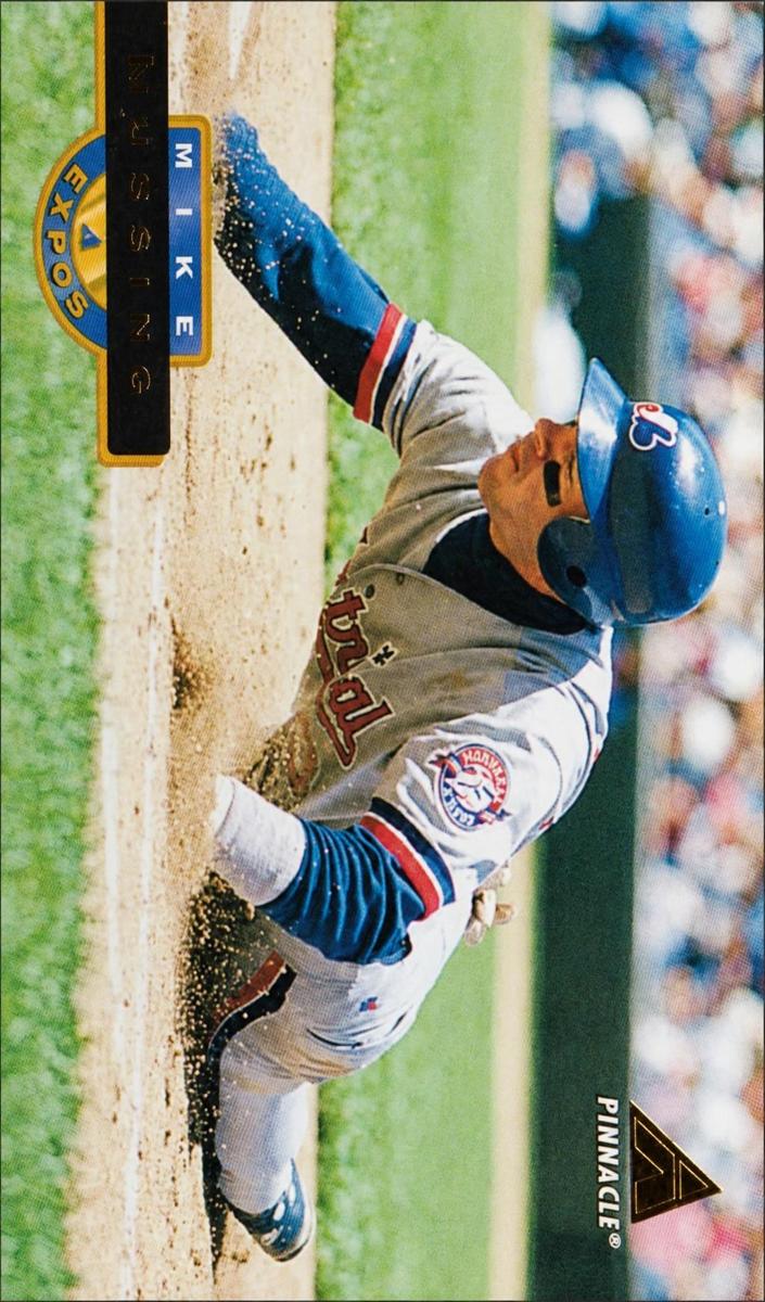1994 Pinnacle Baseball Mike Lansing #455