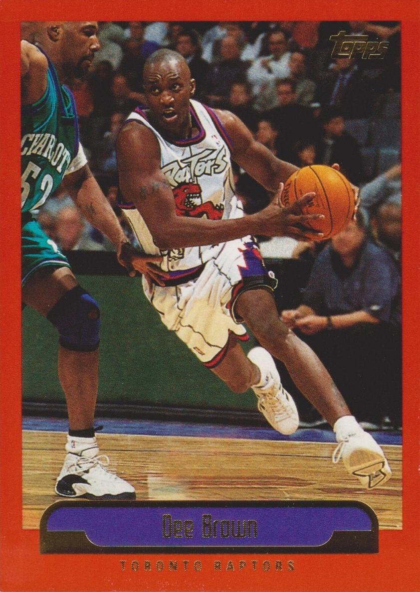 1999 Topps Basketball Dee Brown #85