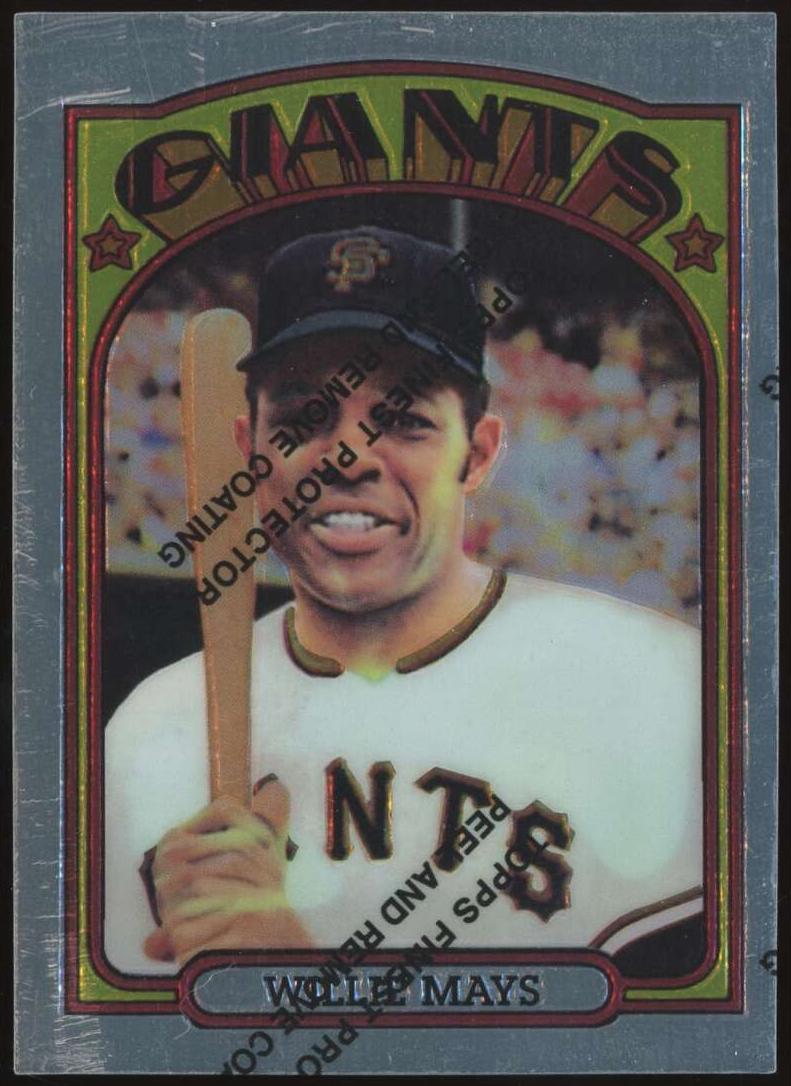 1997 Topps Baseball Willie Mays #26 PSA 7