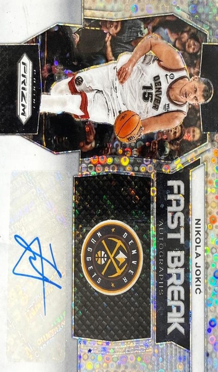 2023 Panini Prizm Basketball Nikola Jokic #FB-JOK PSA 10