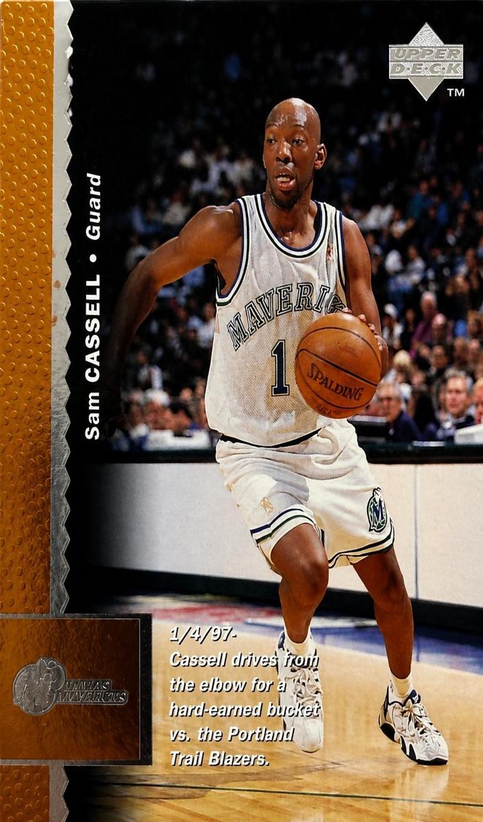 1996 Upper Deck Basketball Sam Cassell #205