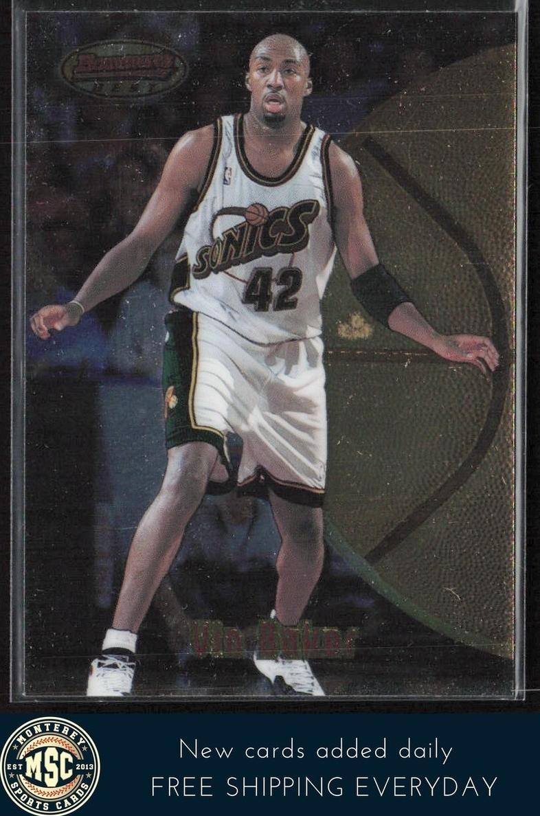 1997 Bowman's Best Basketball Vin Baker #35