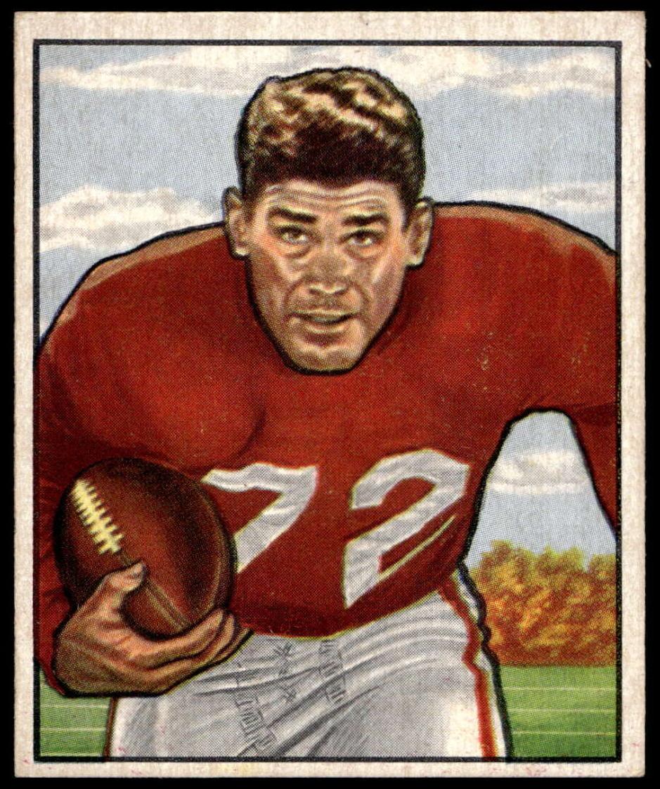 1950 Bowman Football Norm Standlee #143