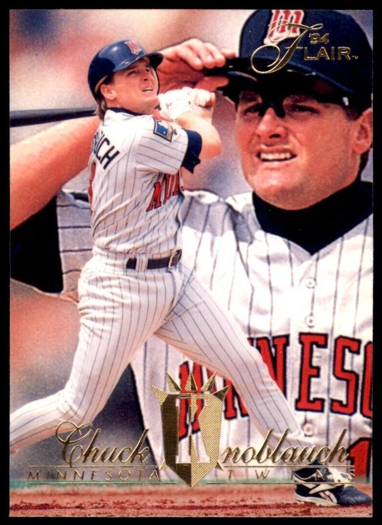 1994 Flair Baseball Chuck Knoblauch #314