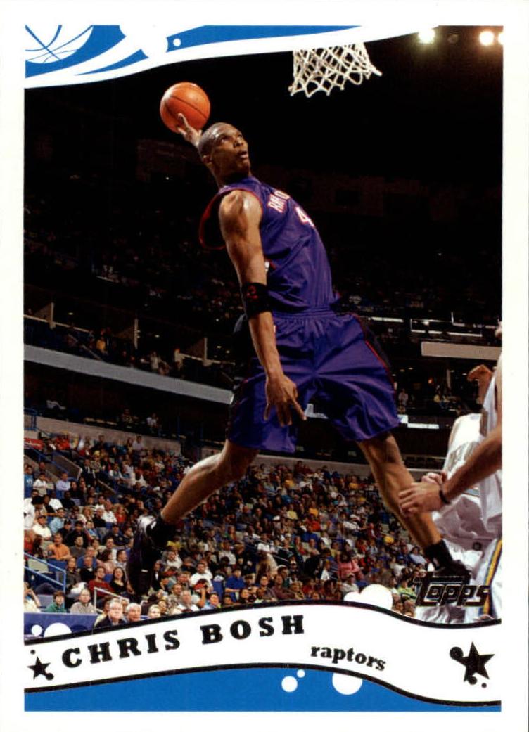 2005 Topps Basketball Chris Bosh #160