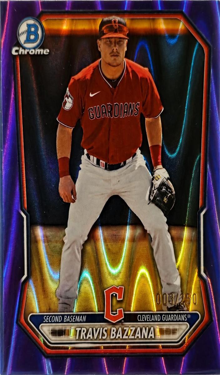 2026 Bowman Baseball Purple RayWave Refractor Travis Bazzana #BCP-35