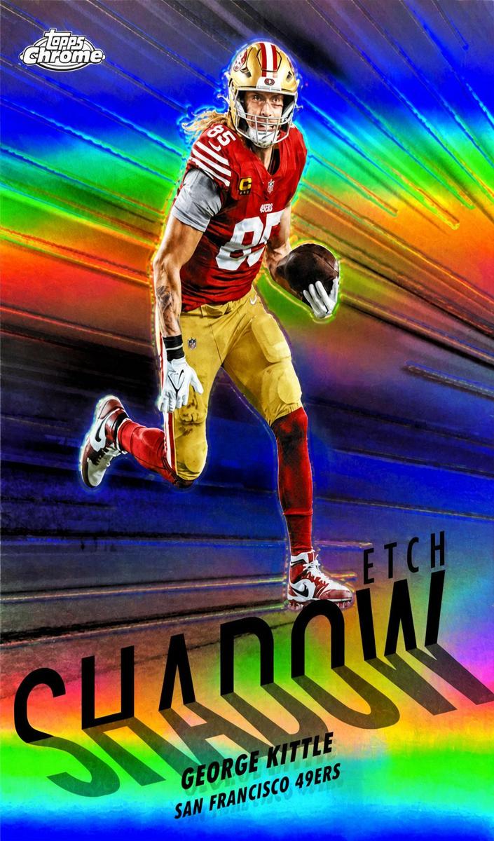 2025 Topps Chrome Football George Kittle #SE-30
