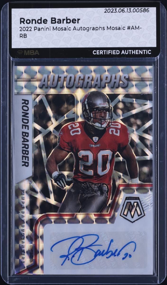 2022 Panini Mosaic Football Ronde Barber #AM-RB