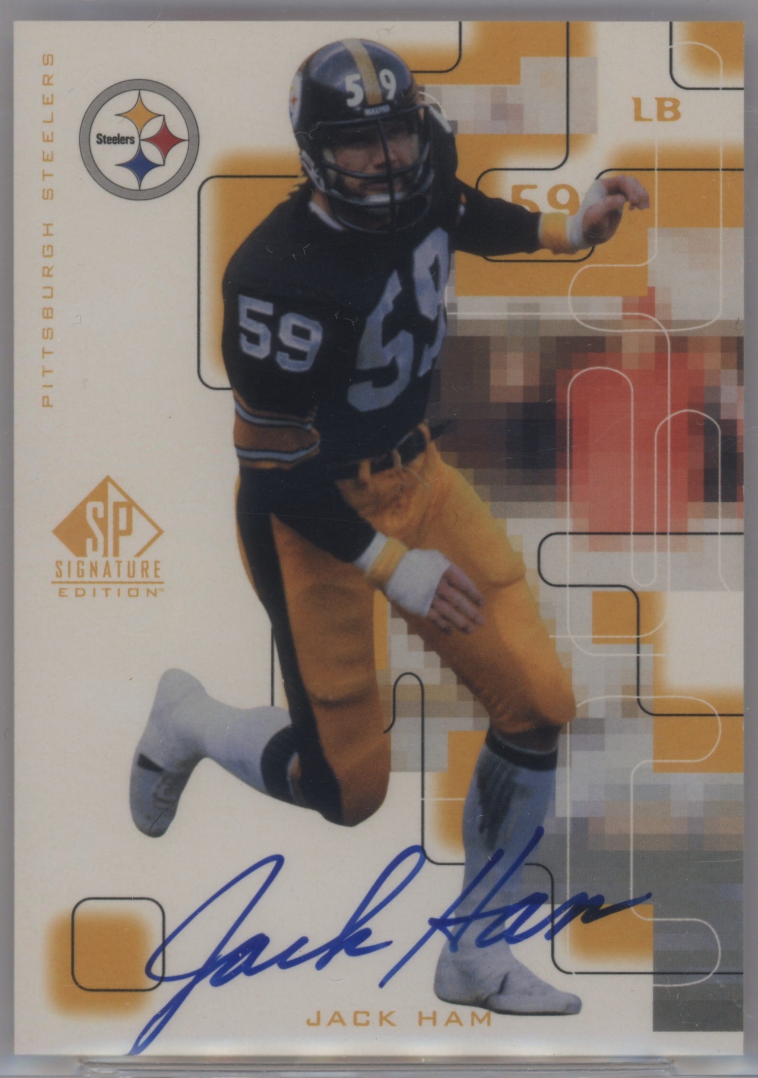 1999 SP Signature Football Jack Ham #JH