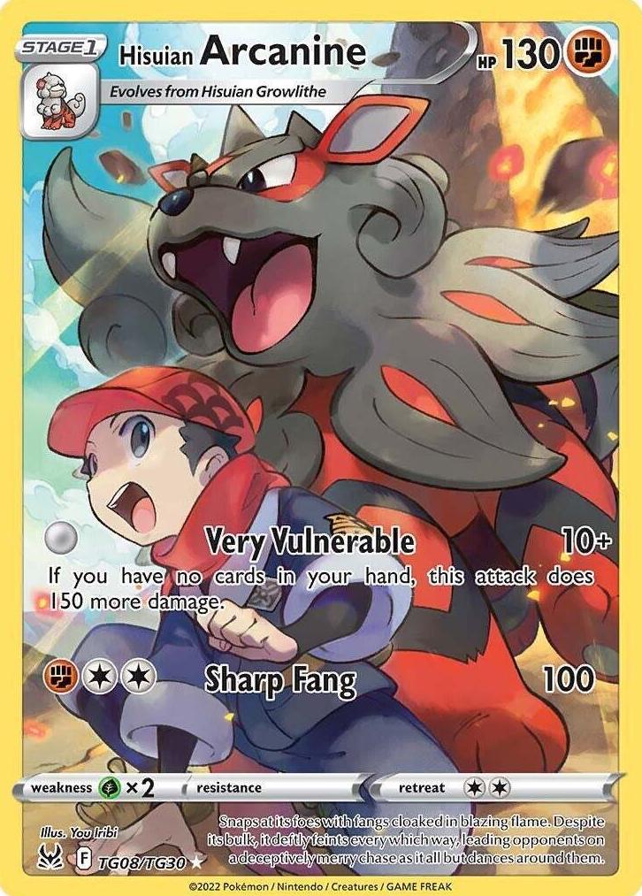 Hisuian Arcanine