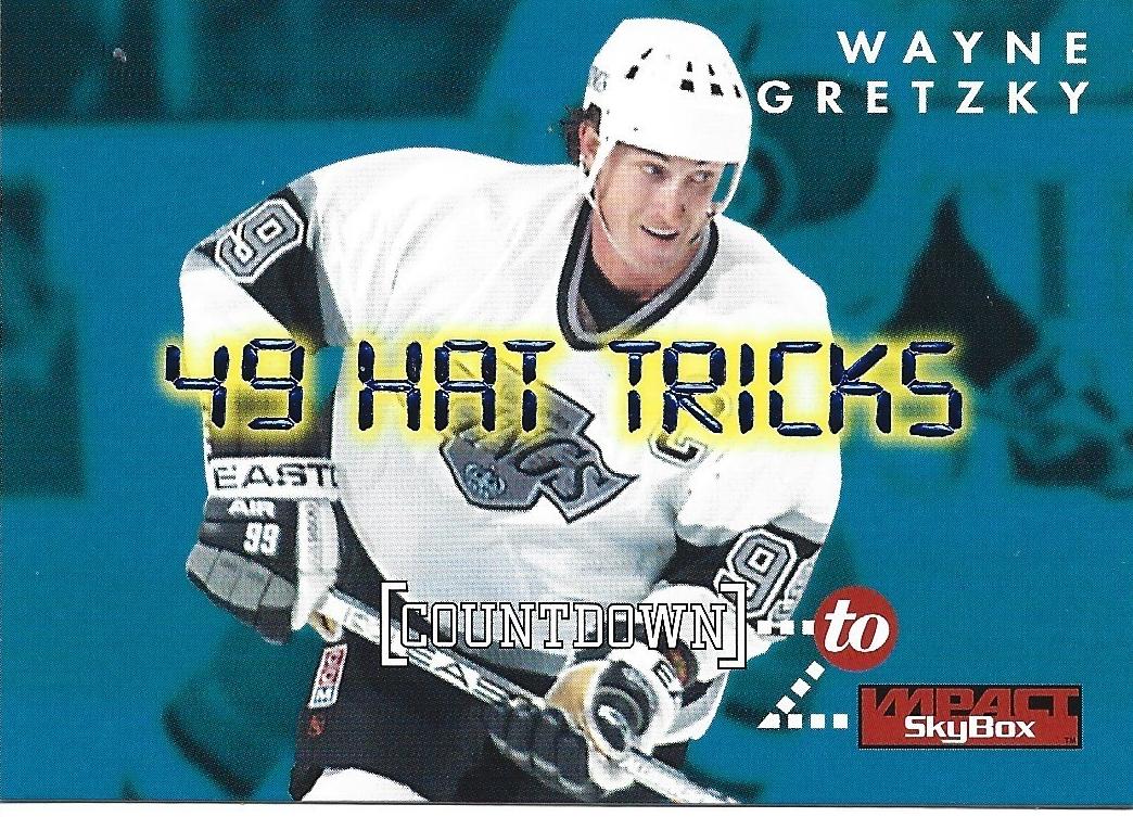 1995 Skybox Impact Hockey Wayne Gretzky #4 PSA 5.5