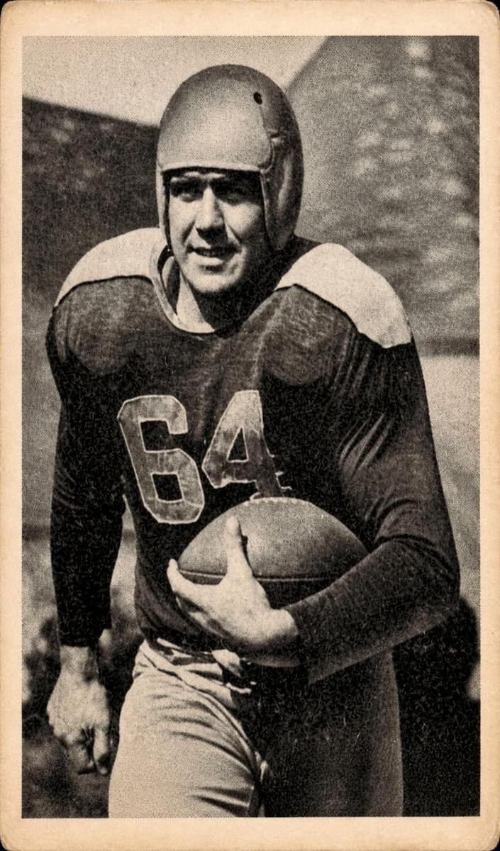 1948 Bowman Football Ted Fritsch #72 PSA 6
