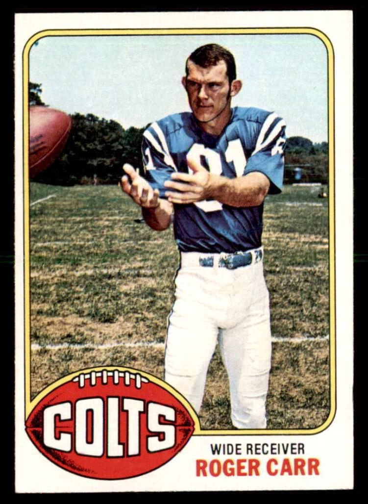 1976 Topps Football Roger Carr #193 PSA 10