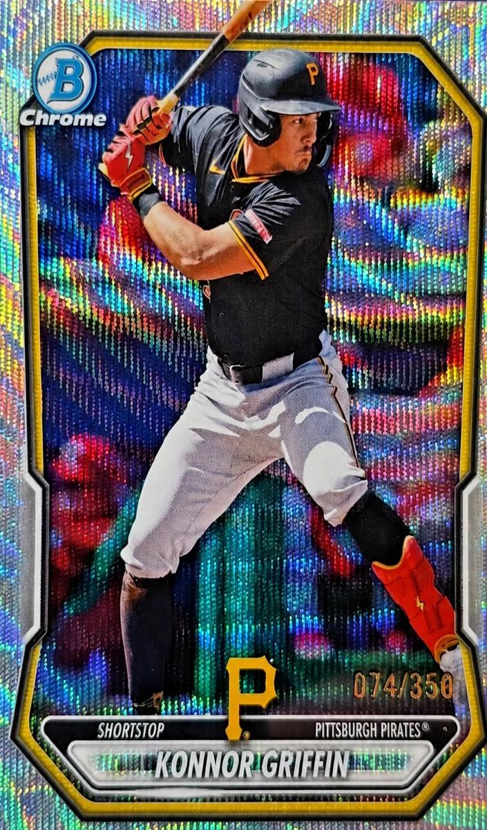 2026 Bowman Baseball Wave Refractor Konnor Griffin #BCP-92