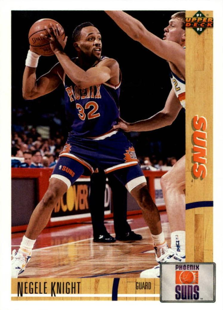 1991 Upper Deck Basketball Negele Knight #193