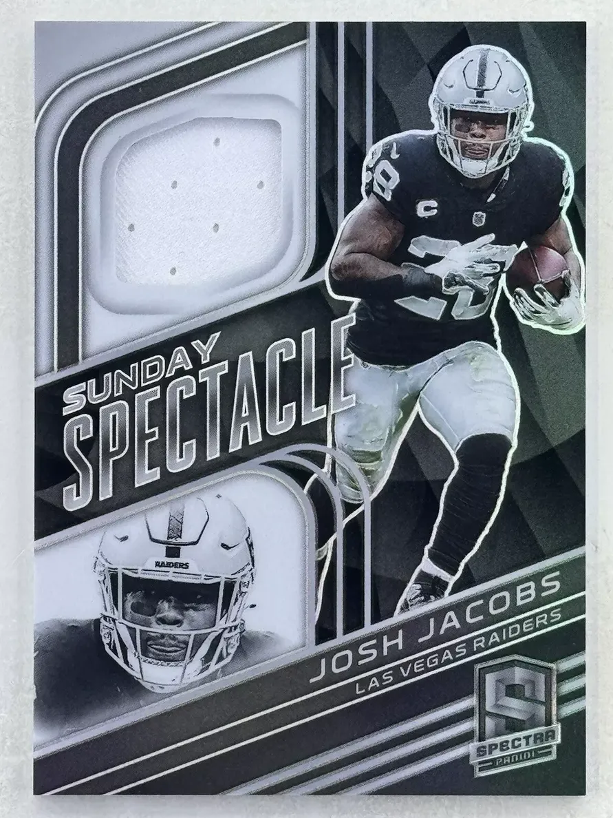 2022 Panini Spectra Football Josh Jacobs #SS-JJA