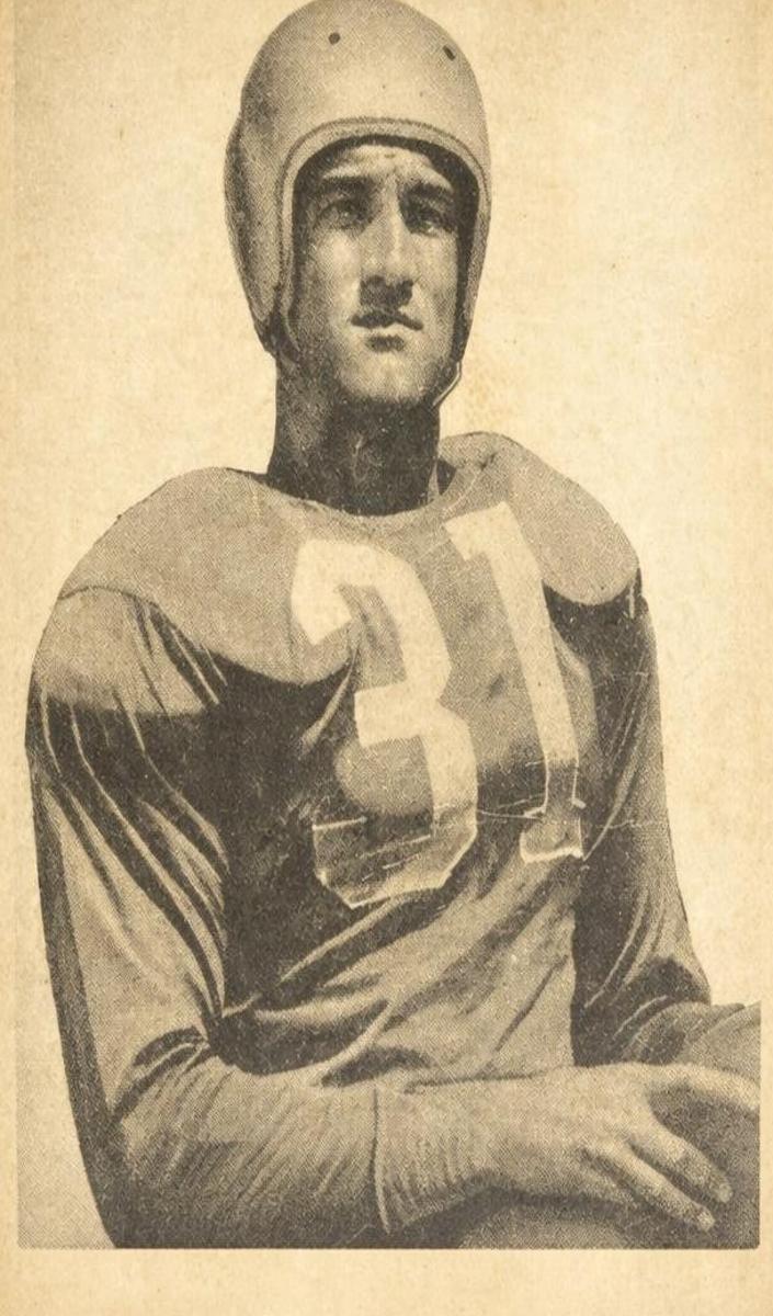 1948 Bowman Football Ralph Heywood #96