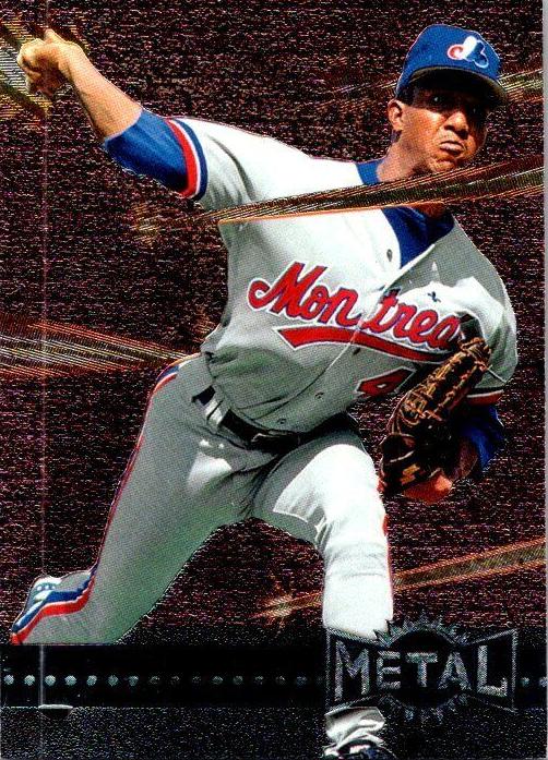 1996 Metal Universe Baseball Pedro Martinez #192 PSA 8