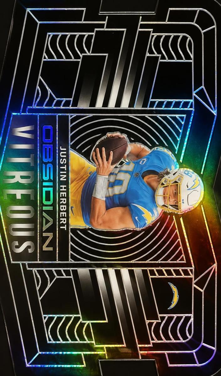 2022 Panini Obsidian Football Justin Herbert #VTS-JHE
