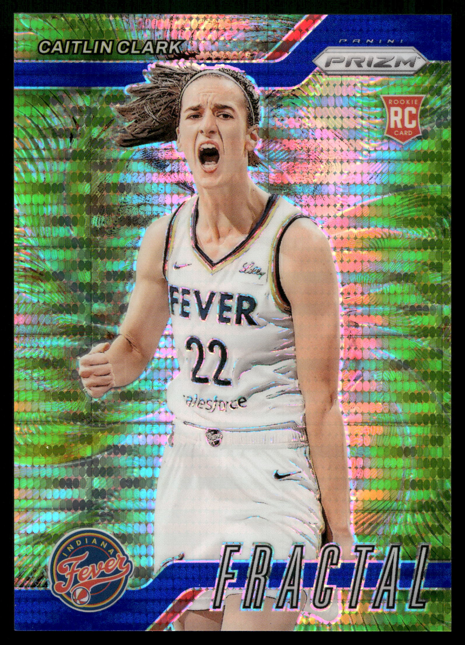2024 Panini Prizm WNBA Basketball Blue Pulsar Caitlin Clark #1
