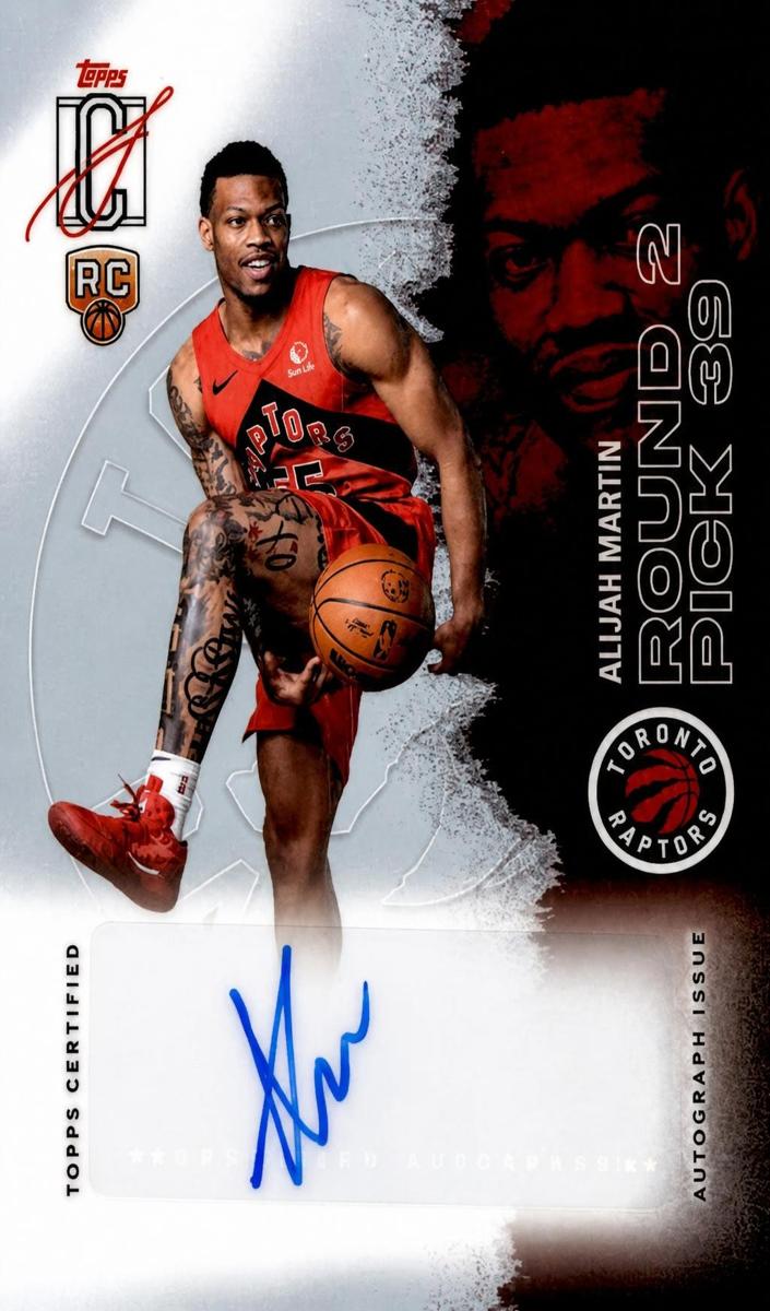 2025 Topps Signature Class Basketball Alijah Martin #RCC-AM